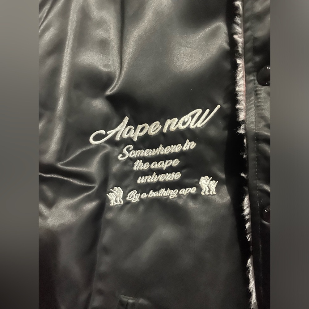 Reversible Bathing Ape Bomber Jacket - image 2